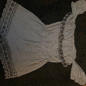 American eagle, off the shoulder romper